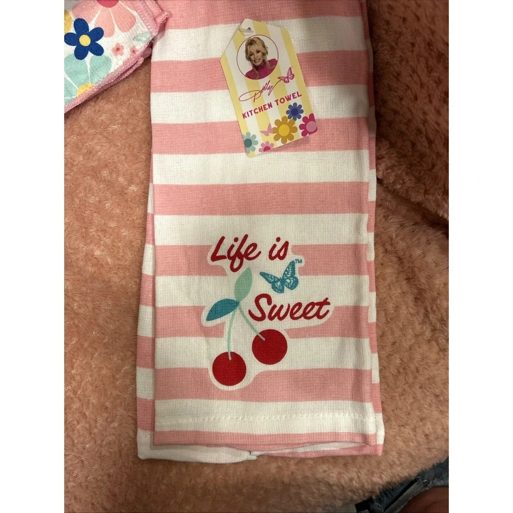 Dolly Parton Summer 2026 Collection Kitchen Towel & Dish Cloth Set